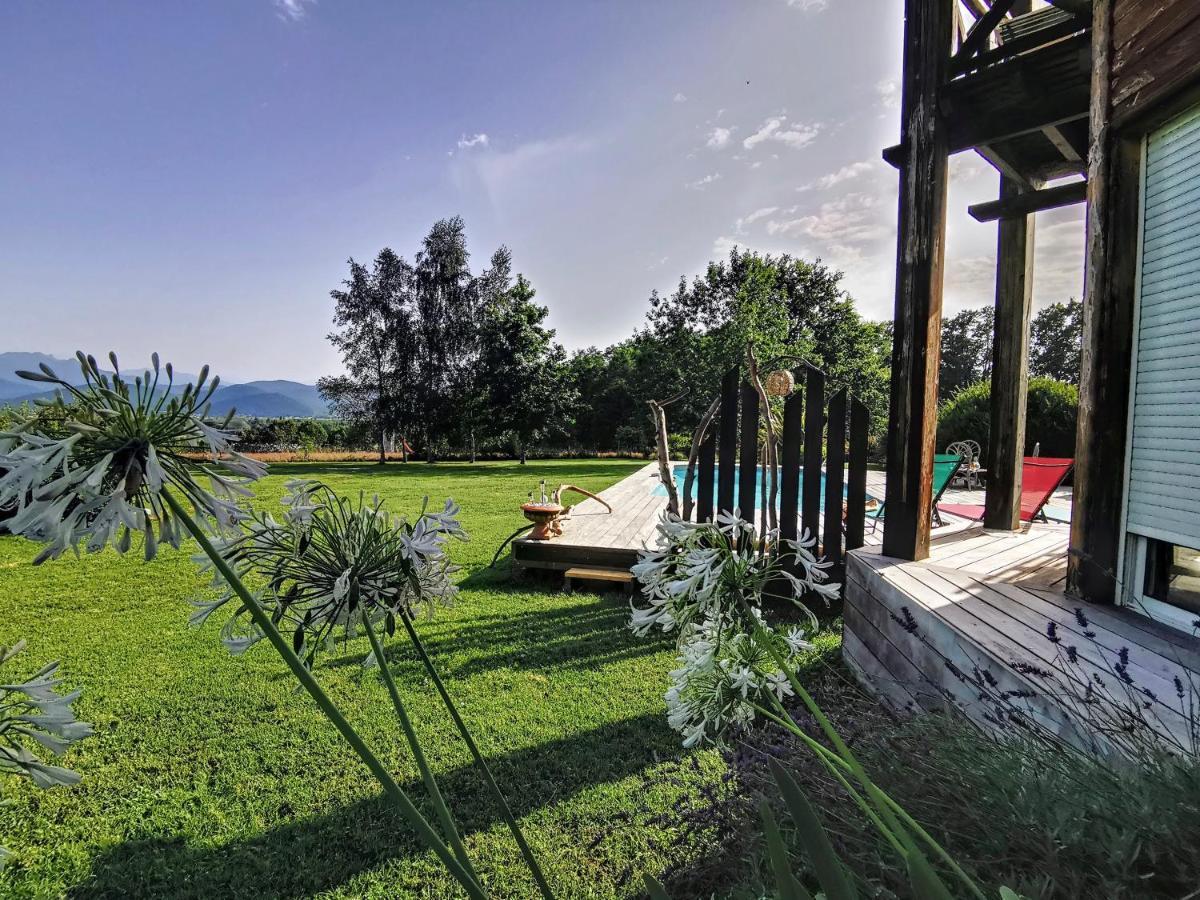 La Roulotte Du Cagire - 4 Pers - Pyrenees Guest House Villeneuve-de-Rivière Екстериор снимка