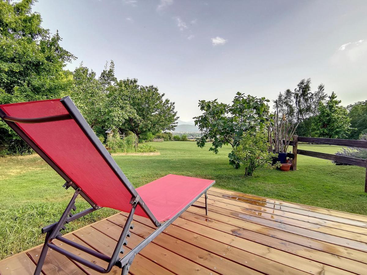 La Roulotte Du Cagire - 4 Pers - Pyrenees Guest House Villeneuve-de-Rivière Екстериор снимка