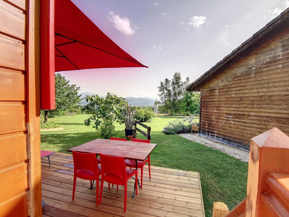 La Roulotte Du Cagire - 4 Pers - Pyrenees Guest House Villeneuve-de-Rivière Екстериор снимка