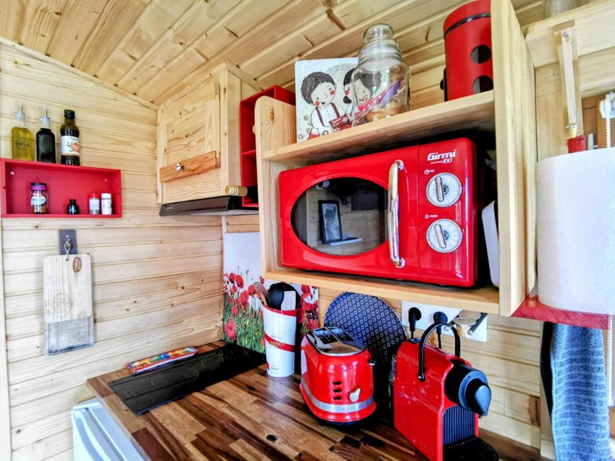 La Roulotte Du Cagire - 4 Pers - Pyrenees Guest House Villeneuve-de-Rivière Екстериор снимка